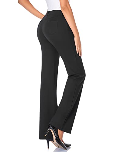 Tapata Bootcut Dress Pants with Pockets