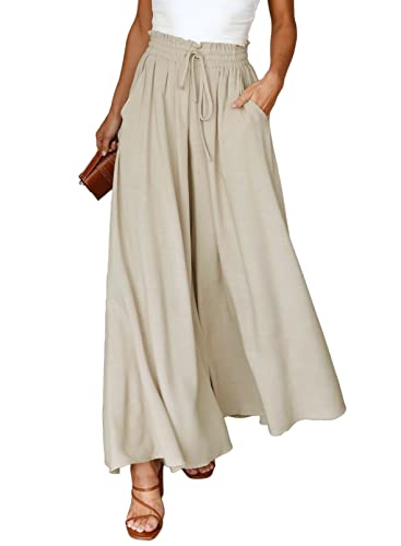 Dokotoo Drawstring Wide Leg Pants