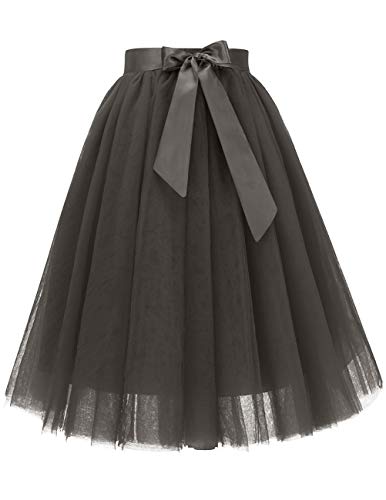 Bridesmay - A-Line Tulle Skirt