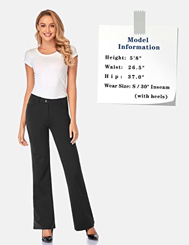 Tapata Bootcut Dress Pants with Pockets