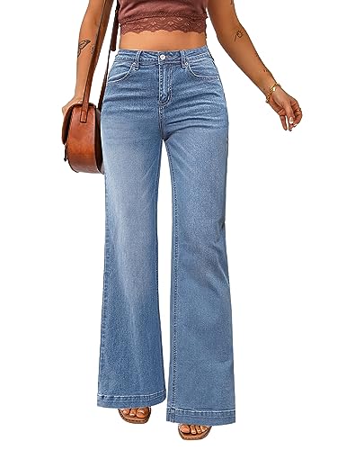 luvamia Classic Baggy Flare Jeans