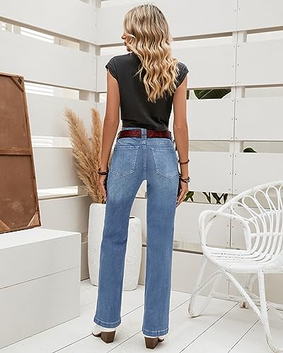 luvamia Classic Baggy Flare Jeans